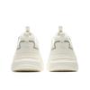 Anta Leather Rabbit Shoes Casual Shoes Winter Thick Sole Height Increasing Wear Resistant Low Top Sneakers Women Sneakers White Green 922328816-4