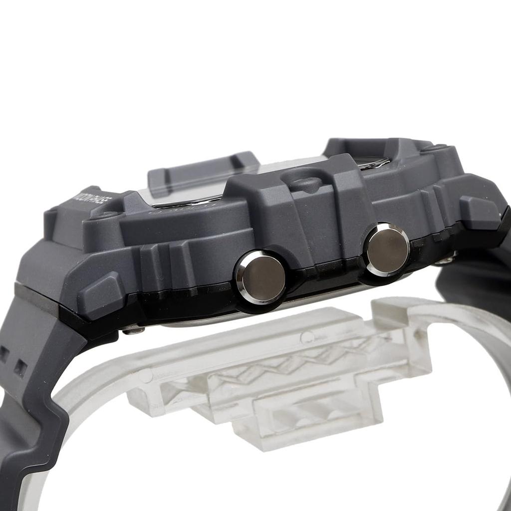 Casio Digital Men's Watch with Tide Graph and Moon Data Display, WS-1700H-8AV, Dark Gray, International Model [Parallel Import]