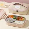 Leakproof Stainless Steel Lunch Box Cartoon Food Storage Box Sealed Food Container  Lunch Use