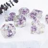 Casting Mold Reusable DIY Silicone Round Hexagonal Heart Ring Holder Making Mould Home Supplies