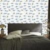 Cartoon style airplanes wallpaper for living room and bedroom 50x1000