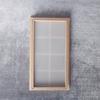 Regalo Color Sólido Tradicional 8 Paneles Puerta Casa de Muñecas Marco de Ventana Accesorios DIY Mini