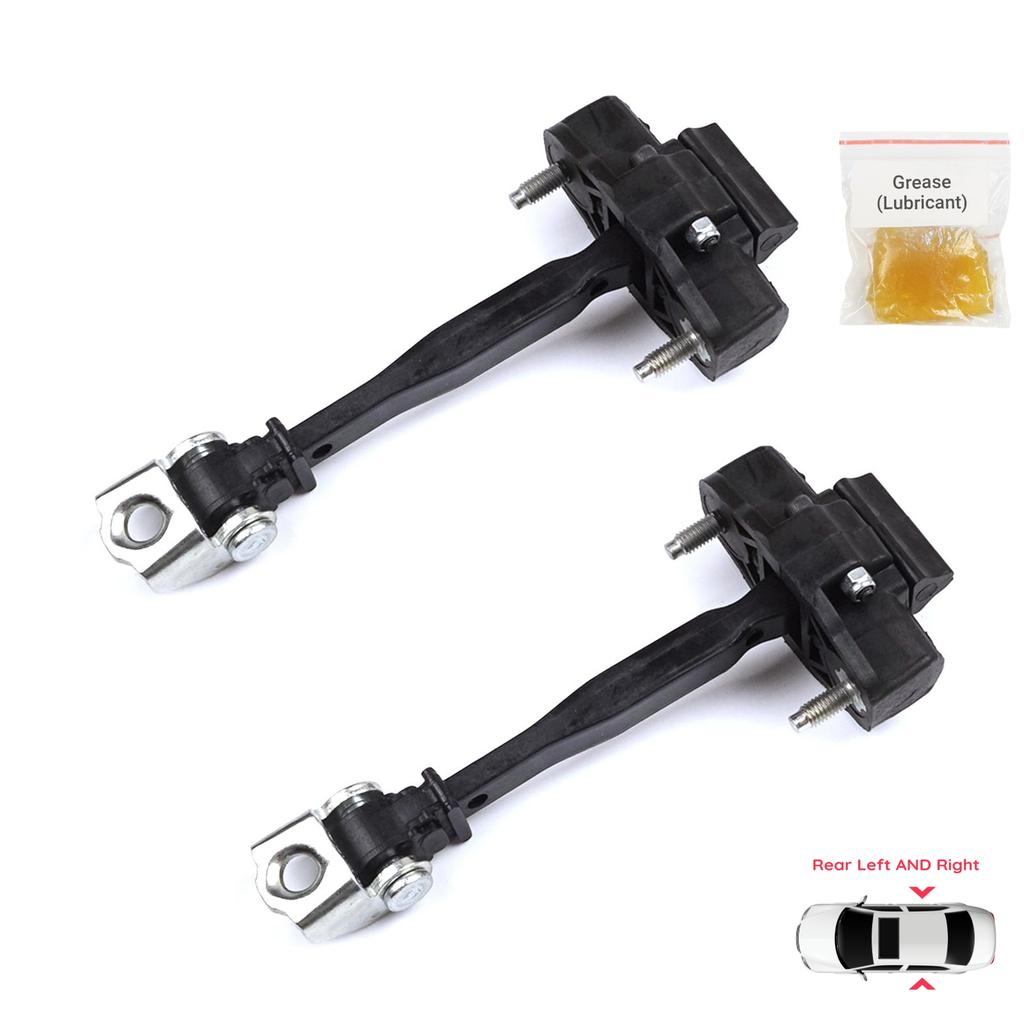 EDP1321-1 2 Pieces Rear Door Hinge Stop Check Strap Limiter for Peugeot 2008 e-2008 MK2 Opel Mokka B Mokka-e 9820816280