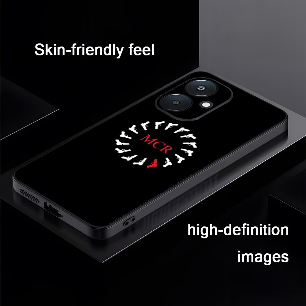 Gorące Etui na Telefon Zespół My Chemical Romance Dla Xiaomi Redmi Note 13,12,11, 10 Pro Plus S, 5G, 12S, Luksusowe Miękkie Czarne Etui na Telefon