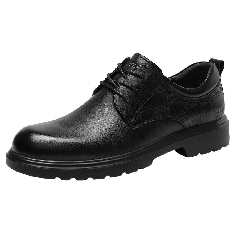 HLA Men s Business Casual Leather Derby Shoes 41