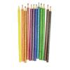 Crayon de couleur - MEGACREA DIY - Lot de 12 - Corps pailleté - Multicolore - Pour enfants à partir de 3 ans