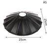 Black Iron Lampshade Chandelier Wall Lamp Table Lighting Bedside Living Room Restaurant Clothing Store Lampshade