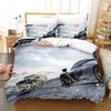 Set Copripiumino 3D Forza Auto Sportiva Per Camera da Letto Ragazzi Singolo Matrimoniale Queen King Size Coperta Piumino Federa
