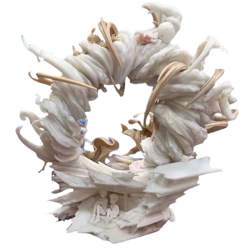 Figura One Piece Luffy Sauron Sanji Animazione Re dei Pirati Gruppo Cappello di Paglia Periferica Quarta Marcia Re Scimmia Gigante Luffy Quinta Marcia