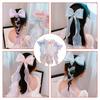 Doyime 3-Piece Ribbon Hair Clip Hair Accessory Set for Kids, Bow Princess Hairpins, Stylish and Cute, Perfect for Recitals, Cosplay, Birthdays,