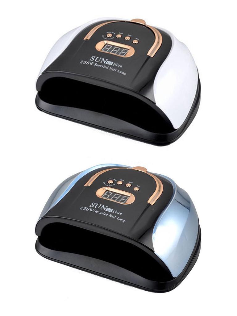 Dazzling 256W LED Nail Curing Lamp, Quick Dry Gel Lamp for Salon Use
