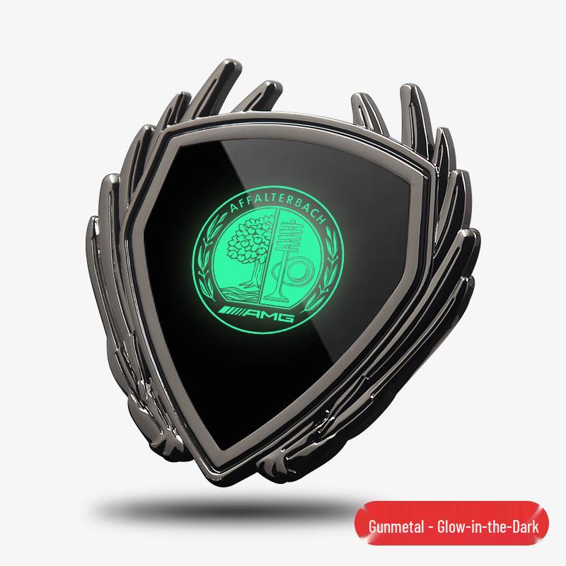 Metal Wing Emblem Sticker for Mercedes GLA35/G45 AMG Car Body Side Window