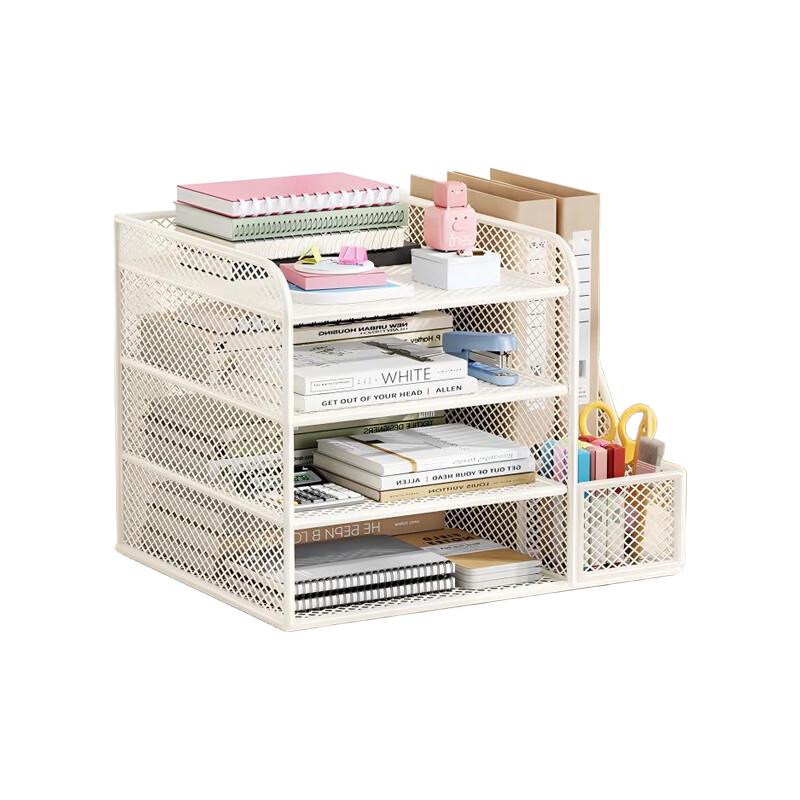 Lantuan 4-Tier Vertical File Folder