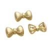Copper Smooth Bow Tie Partition Bead For DIY Jewelry Making Craft Accessories