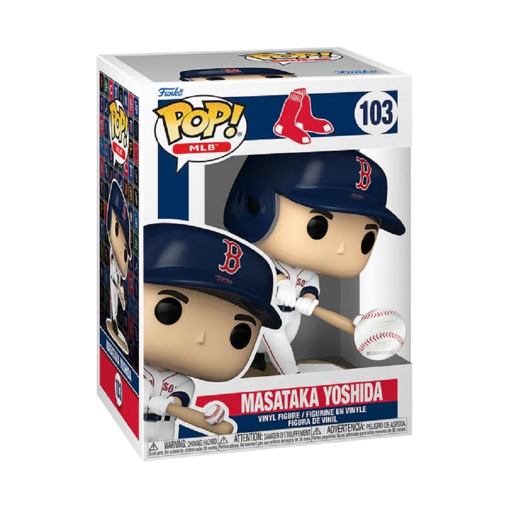 Baseball MLB Red Sox Masataka Yoshida Figure Funko MLB Series Red Sox Masataka Yoshida Vinyl Funko Pop!