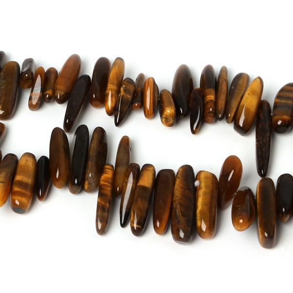 Perline naturali a forma di foro trasversale in pietra flash Perline di pietra Perline rotonde per la realizzazione di gioielli Bracciale fai da te Collana cavigliera