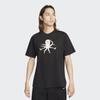 Nike SB Octopus Print Sports Round Neck Short Sleeve T-Shirt Men Tops Black DJ1227-010