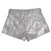Metallic High-Waisted Shorts 624636 for Girls