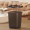 Light Luxury Transparent Large Capacity Trash Can for Home & Office