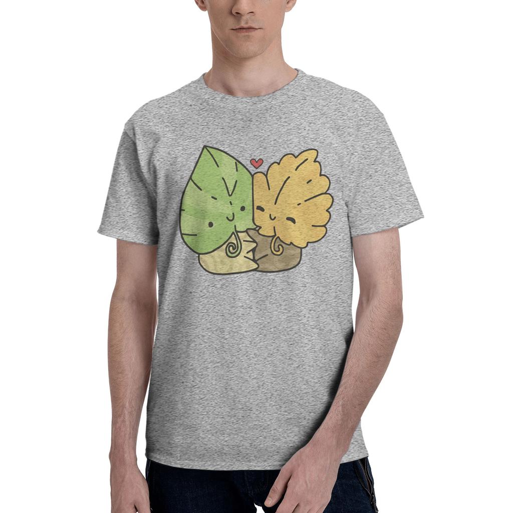 Yaha hug Men T Shirts Korok Amazing Tees Short Sleeve Crewneck Pure Cotton Classic Clothes TShirt