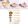 Premium Stainless Steel Measuring Spoon Set For Home Baking And Coffee Lovers