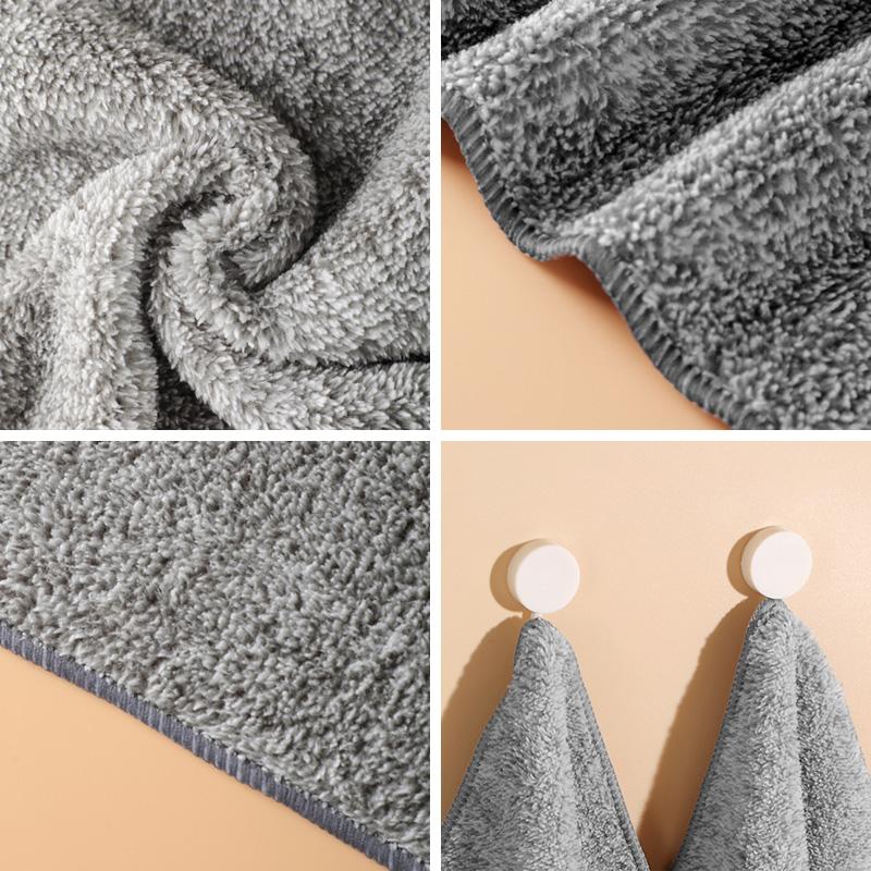 1/5/10Pcs Microfiber Kitchen Towel Set Bamboo Fier Towels for Kitchen Napkin Soft Dish Cloth Absorbent Cleaning Cloth Rags