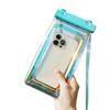 Waterproof Phone Pouch with Lanyard Touchscreen Clear PVC Beach Kayaking Swimming Floating Cell Phone Dry Bag Case Protector