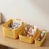 1/2/4PC Plastic Cosmetic Storage Basket Large Capacity Desktop Stationery Organizer Multifunctional Bathroom Sundries Basket