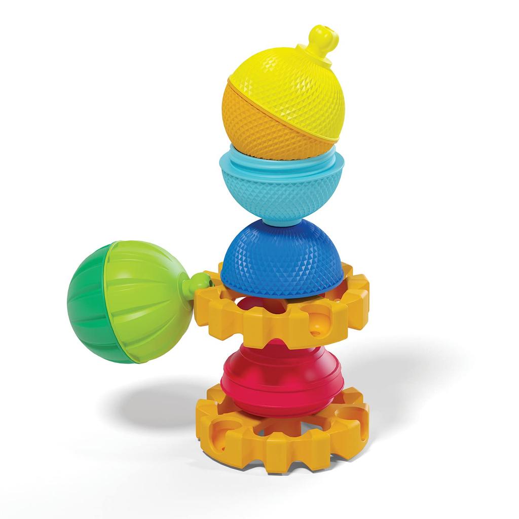 Lalaboom Baby Toy Lalaboom Beads Spin Top, 10 Pieces, BL690, Authentic