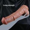 Super Big Realistic Silicone Dildo,Soft Flexible Phallus with Textured Glans,Large Size Adult Stimulation Toy for Deep Penetration,Realistic Skin Feel