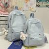 Embroidery Student Schoolbag Women's Large Capacity Backpack