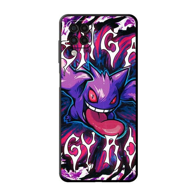 Soft Case For Smaung Galaxy A52 A13 A53 A12 A51 A32 A21s A33 A22 A23 A31 A03 A72 A41 A11 A04 Phone Cover Pokemon Gengar Cool Sac