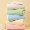 Coral Velvet Towel Absorbent Home Face Cloth With Custom Logo For Gift And Souvenir Use