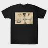 Asian Size Cotton Unisex Tshirt Print T-shirt Weird Scene T-shirt No-Cut Print Regular Fit