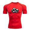 Men's Compression Athletic Workout T-Shirt, Vintage Boxing G