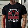 Proud Mom Of A 2026 Graduate T-Shirt Class Of 2026 Senior Year Celebration Motorcycle Tshirt Co