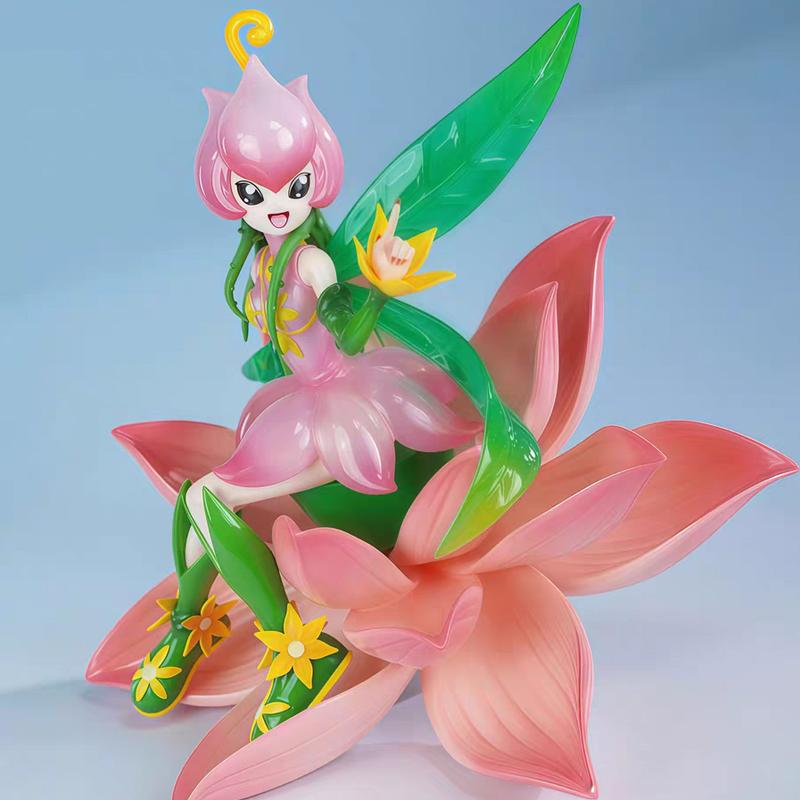 17cm Digimon Adventure Anime Figure Lilimon Figures Cute Collection Model Desktop Decoration Toys For Kid Birthday Gifts