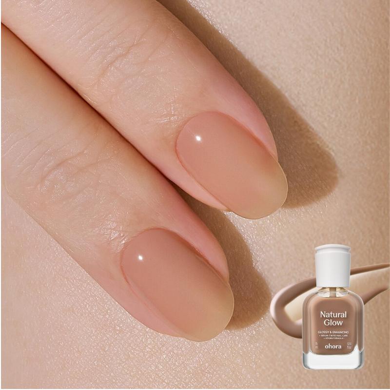 OHORA Fortifiant Ongles Sirop 15ml (15 Couleurs / Incl. 5 NOUVELLES Couleurs) - Vernis Hydratant pour Soin des Ongles