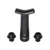 Vacuum Wine Pump "2 Stoppers" 16cm Black