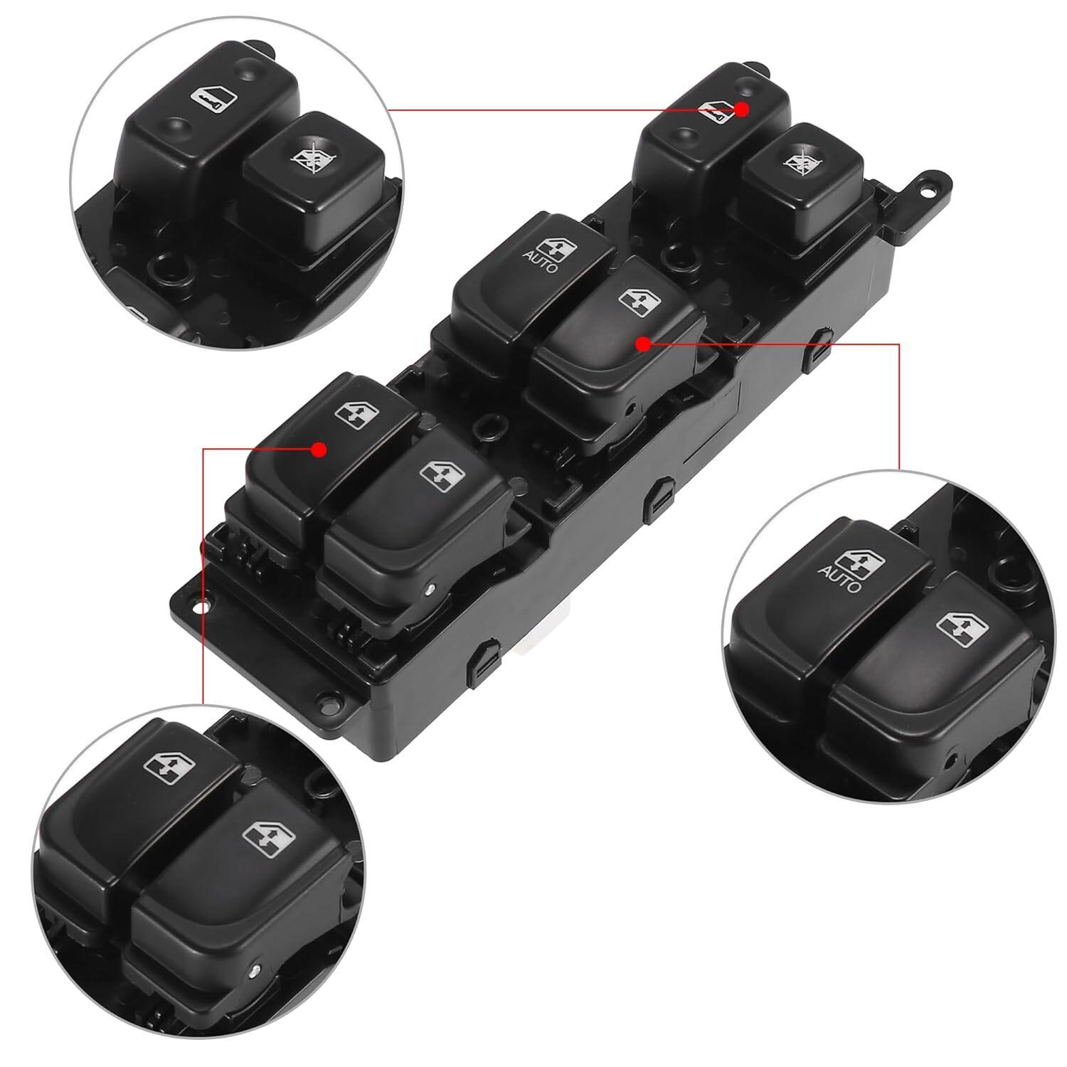 935703K010CH Front Left Power Window Switch for Hyundai Sonata 2006 2007 2008