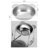 Raised Cat Bowls Elevated 15° Dog Bowls Stable Pet Supplies  for Puppy and Cat