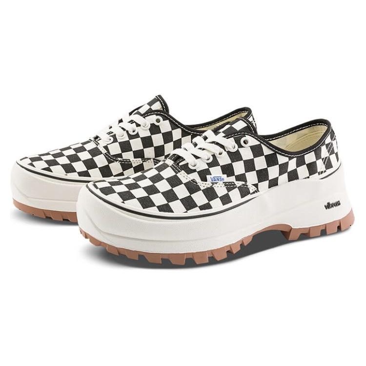 Vans Authentic Series Vibram Low-Top Canvas Shoes Unisex Sneakers Black White VN0A5JLWKIG