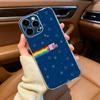 Cute N-Nyan -C-Cat Phone Case For iPhone17,16,15,14,13,12,11 ,Pro Max, Plus Soft Silicone Transparent Cover