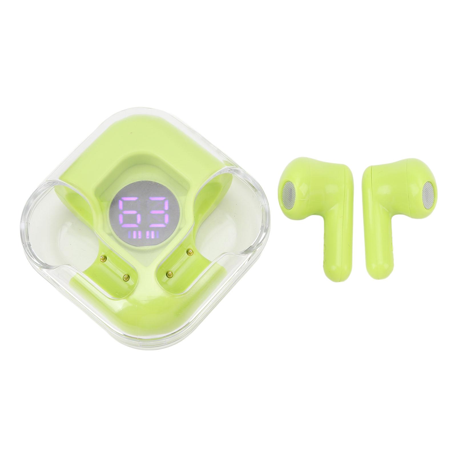 

Беспроводные Bluetooth-наушники IP54 Водонепроницаемые спортивные наушники с глубоким басом и дисплеем питания для зелёный