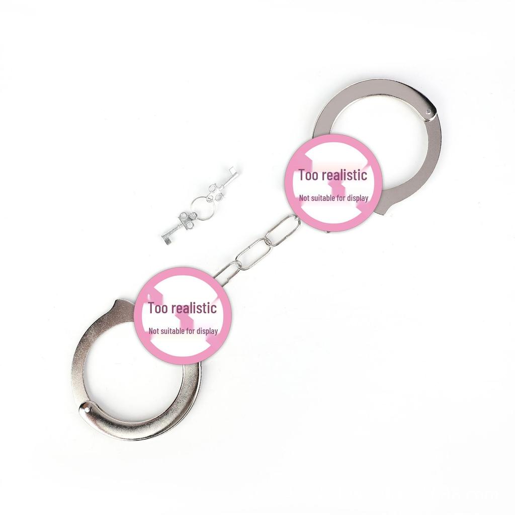 Enhanced Metal Handcuffs with Keys for Women - Sensual Toys for Couples