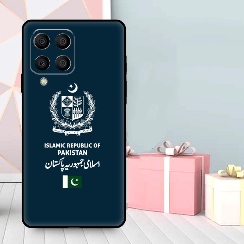 Pakistan Flagge Banner Hülle Für Samsung Galaxy M35 M56 M12 M06 M32 M52 M55 M15 M11 M13 M14 M16 M36 M31 M53 M34 M54