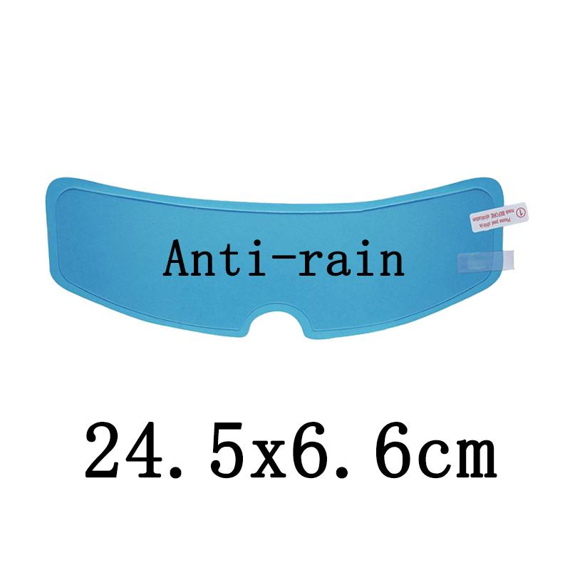 2pcs Motorcycle Helmet Rainproof Anti-fog Film Durable Nano For Helmet Motorcycle Full Face Axxis Helmet