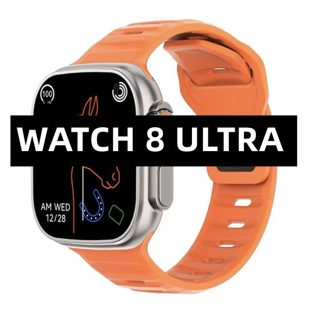 Watch 8 Ultra Smart Watch Men Gps Nfc Series8 Smartwatch Waterproof Sport Mode Fitness Wireless Charging Watch For Apple Watch