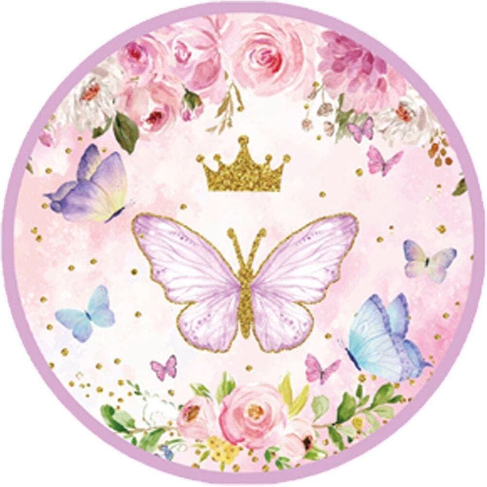 Butterfly Disposable Tableware Set Paper Plate Napkin Banner Happy Girls Birthday Party Decorations Kids Baby Shower Supplies