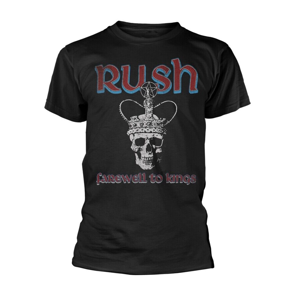 

Футболка унисекс Rush Farewell Kings черная S